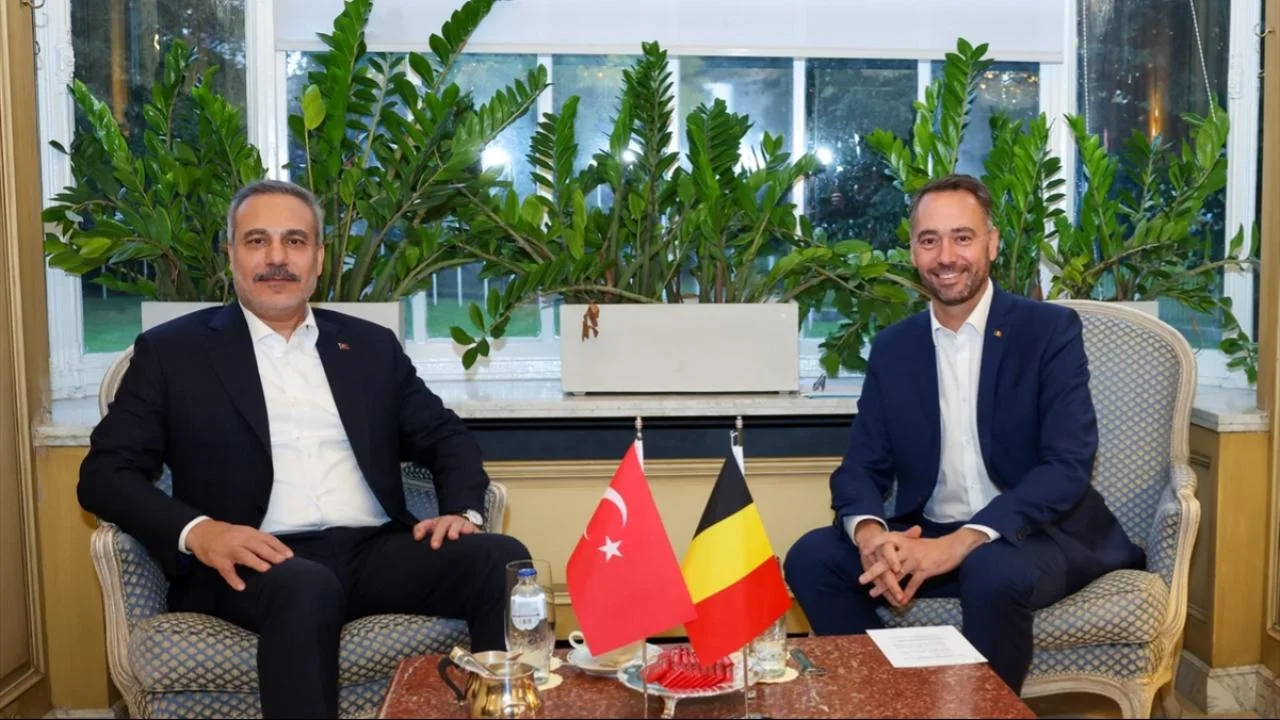 Dışişleri Bakanı Hakan Fidan, Belçika Dışişleri Bakanı Maxime Prevot ile Brüksel'de görüştü